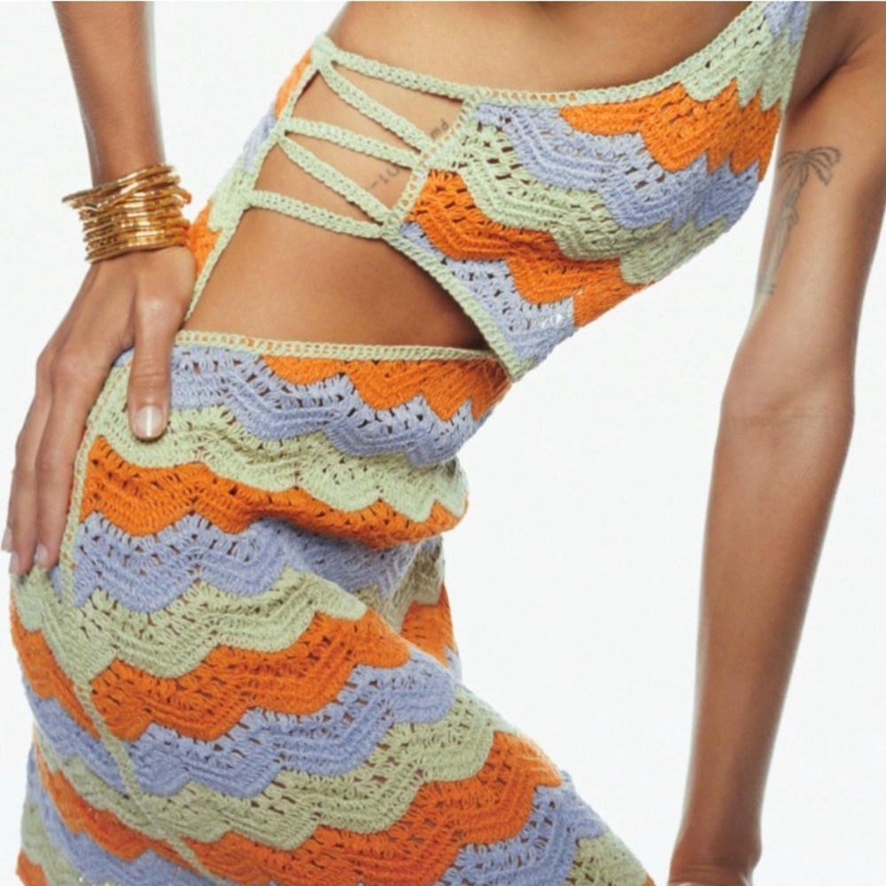 Zara cut out crochet dress - Picture 6 of 7